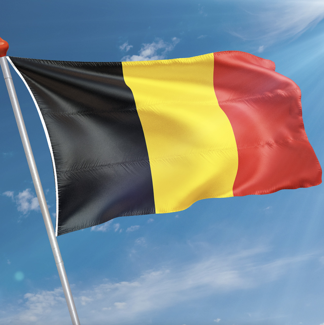 Belgische vlag kopen? Snelle levering & Vlaggen.com