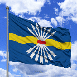 Vlag  Bergen (Limburg)