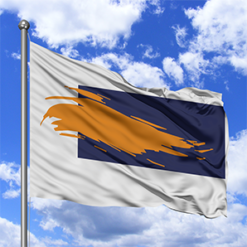 Vlag  Bergen (Noord-holland)