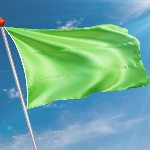 Effen vlag groen