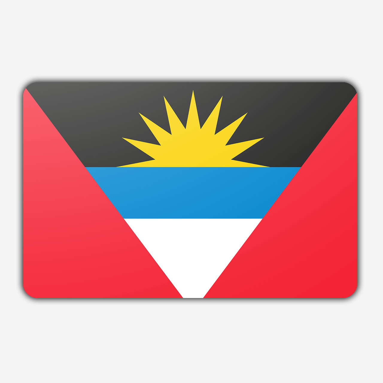 Tafelvlag Antigua en barbuda