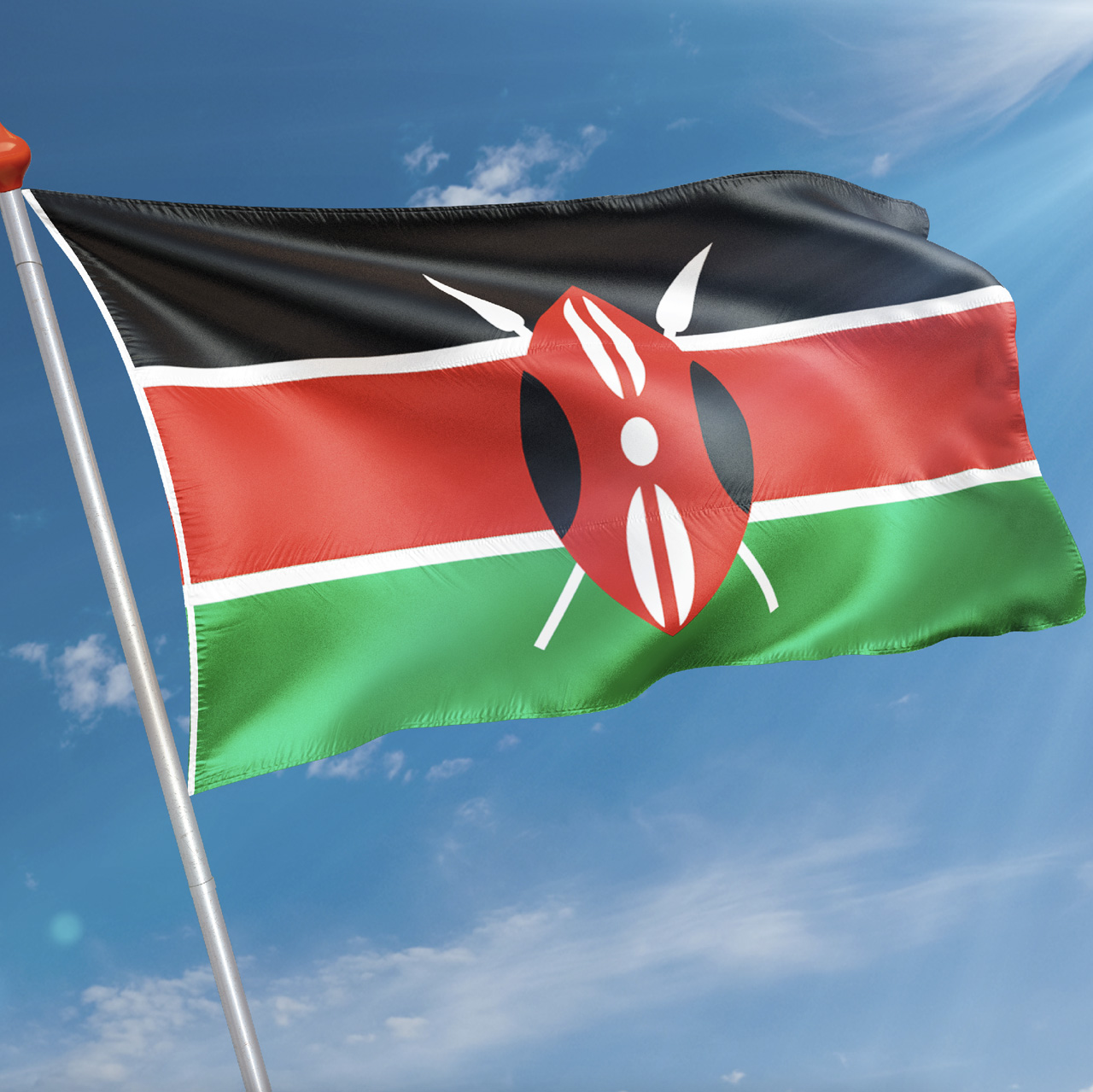 Vlag Kenia