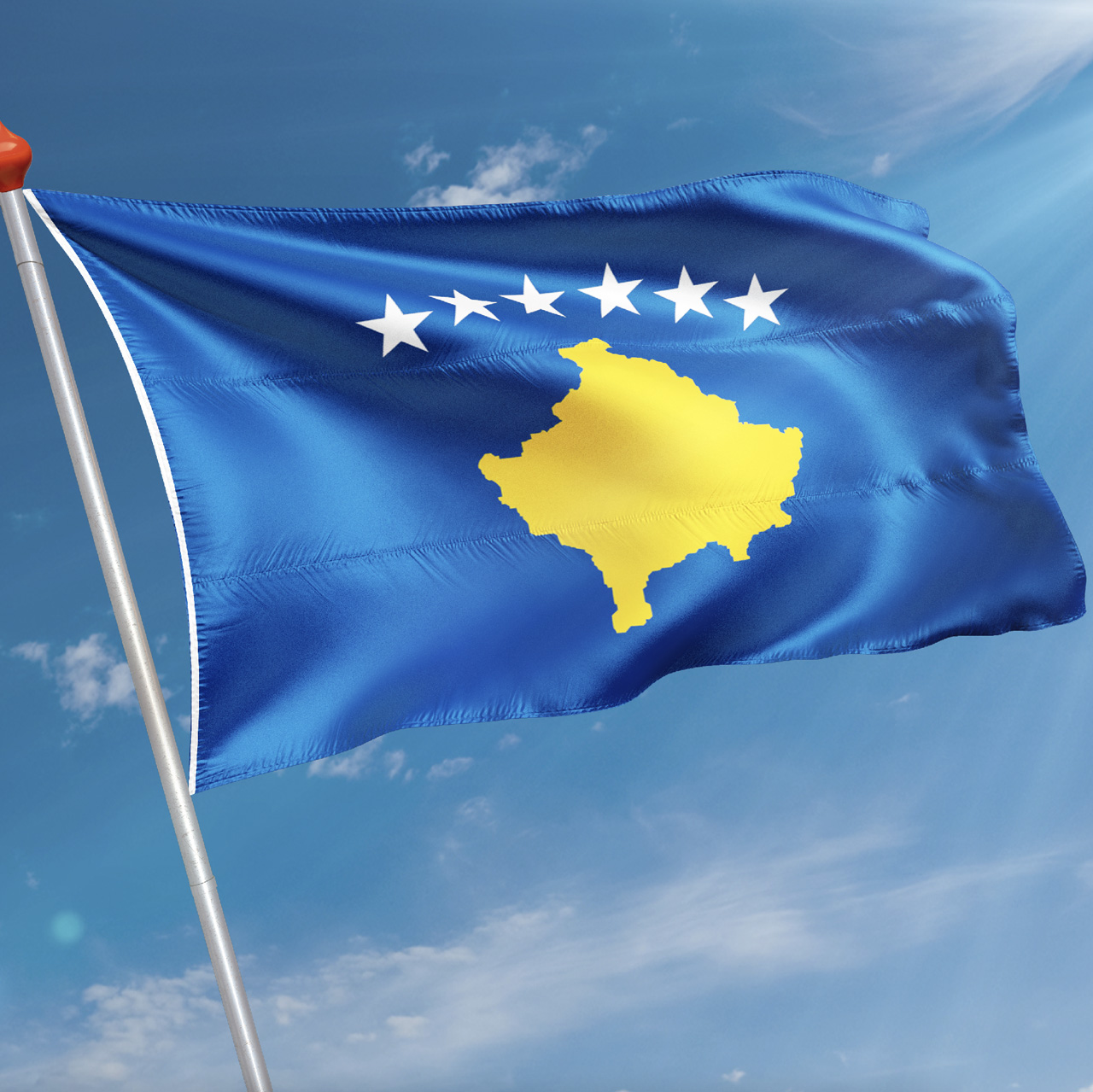 Vlag Kosovo