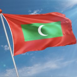 Alternative view of Vlag Malediven