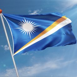 Alternative view of Vlag Marshalleilanden