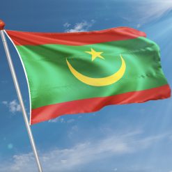 Alternative view of Vlag Mauritanië