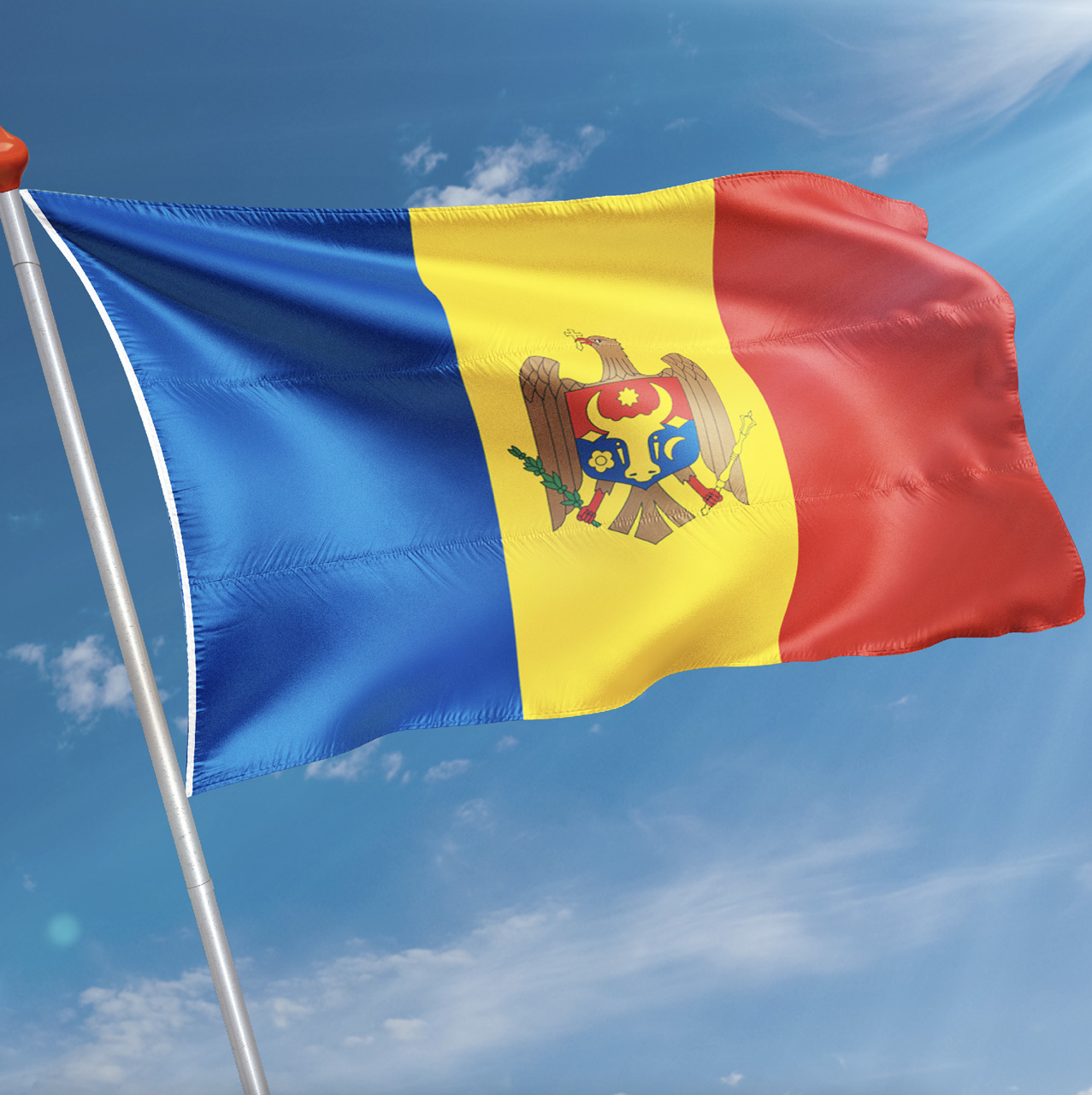 Vlag Moldavië