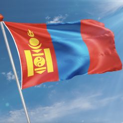 Alternative view of Vlag Mongolië