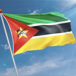 Alternative view of Vlag Mozambique