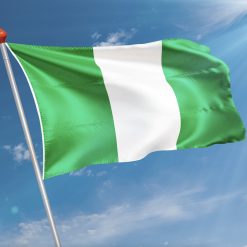 Alternative view of Vlag Nigeria