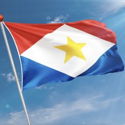 Alternative view of Vlag Saba