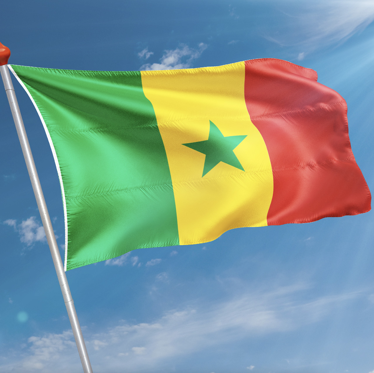 Vlag Senegal