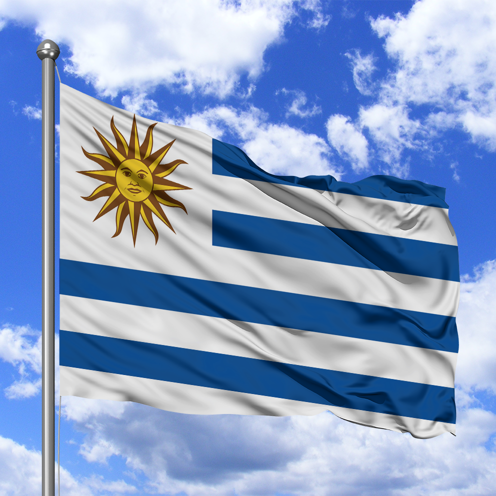 Vlag Uruguay