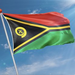 Alternative view of Vlag Vanuatu