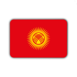 Tafelvlag Kirgizië