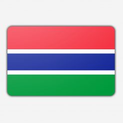 Tafelvlag Gambia