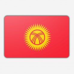 Tafelvlag Kirgizië