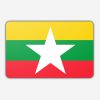 Tafelvlag Myanmar