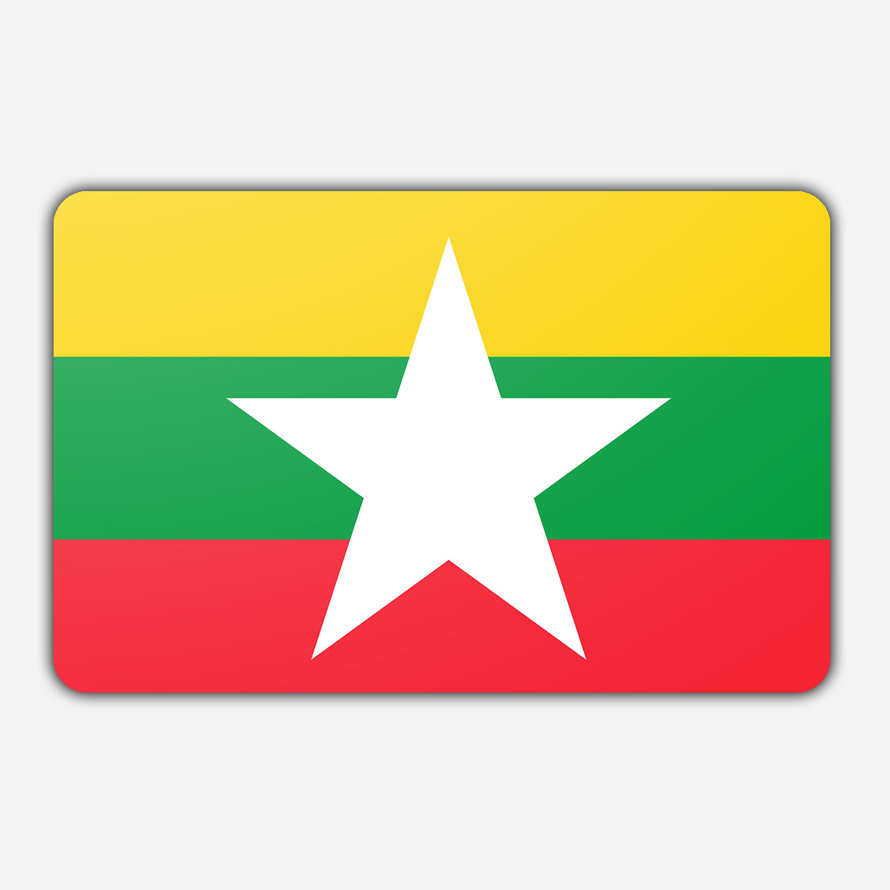 Tafelvlag Myanmar