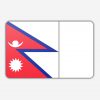 Tafelvlag Nepal