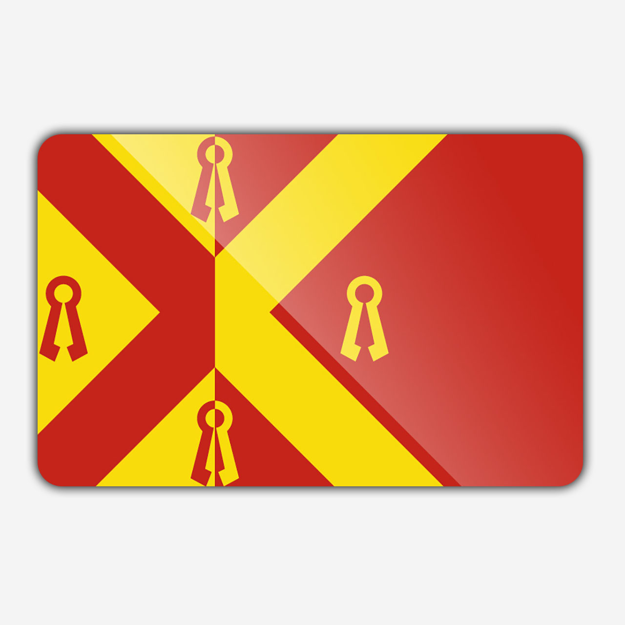 Vlag gemeente Gennep