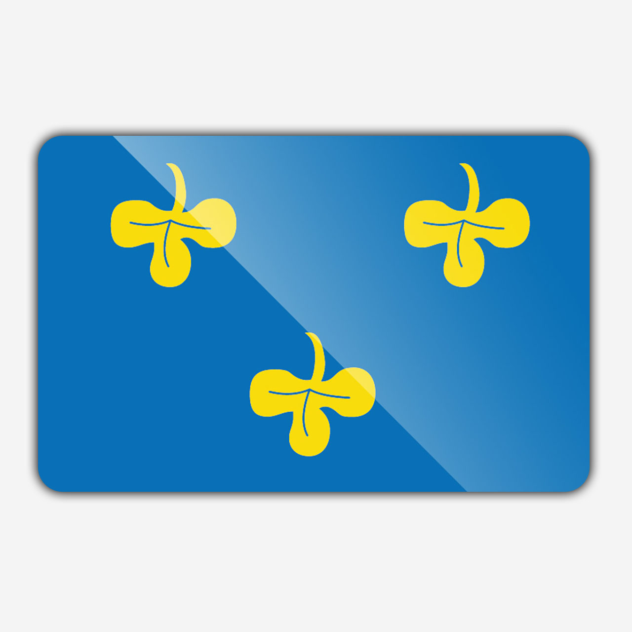 Vlag gemeente Zoeterwoude