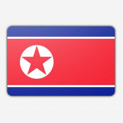 Vlag Noord Korea