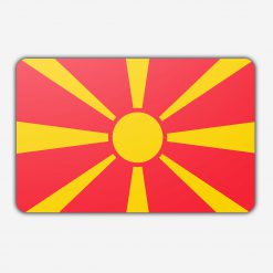 Vlag Noord-Macedonië