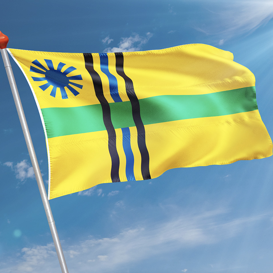 Vlag Broeksterwoude