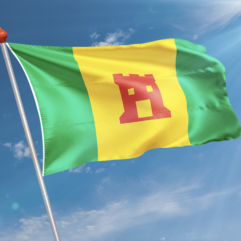 Vlag Kollumerzwaag