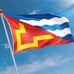 Alternative view of Vlag Oostmahorn (De Skâns)